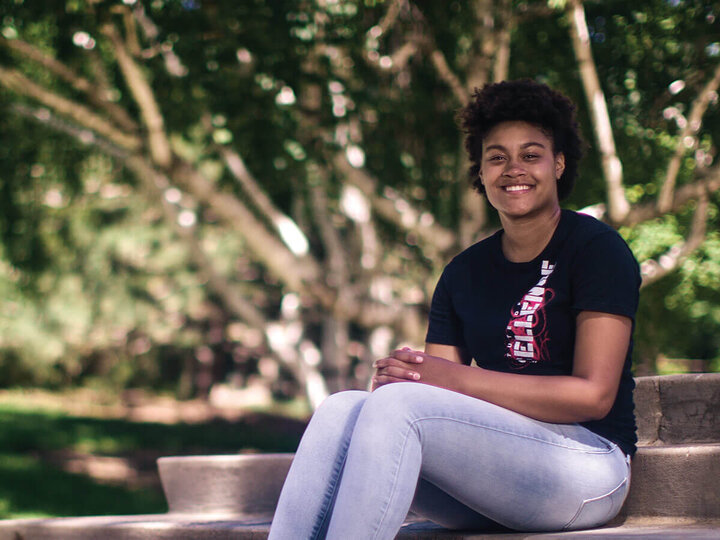 Photo of Maya Evans